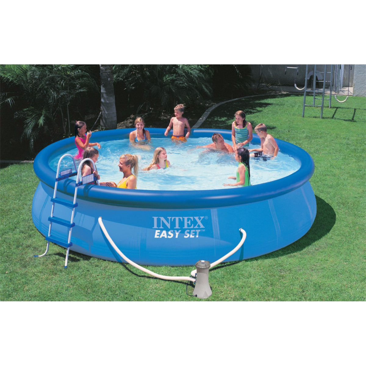 Бассейн надувной 457x122 см с аксессуарами INTEX 26168 Бассейн надувной 457x122 см с аксессуарами INTEX 26168