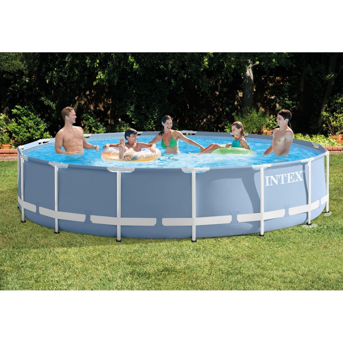 Чашковый пакет 7,32 х 1,32 м для каркасного бассейна Prism Frame круглый INTEX 12469A Чашковый пакет 7,32 х 1,32 м для каркасного бассейна Prism Frame круглый INTEX 12469A