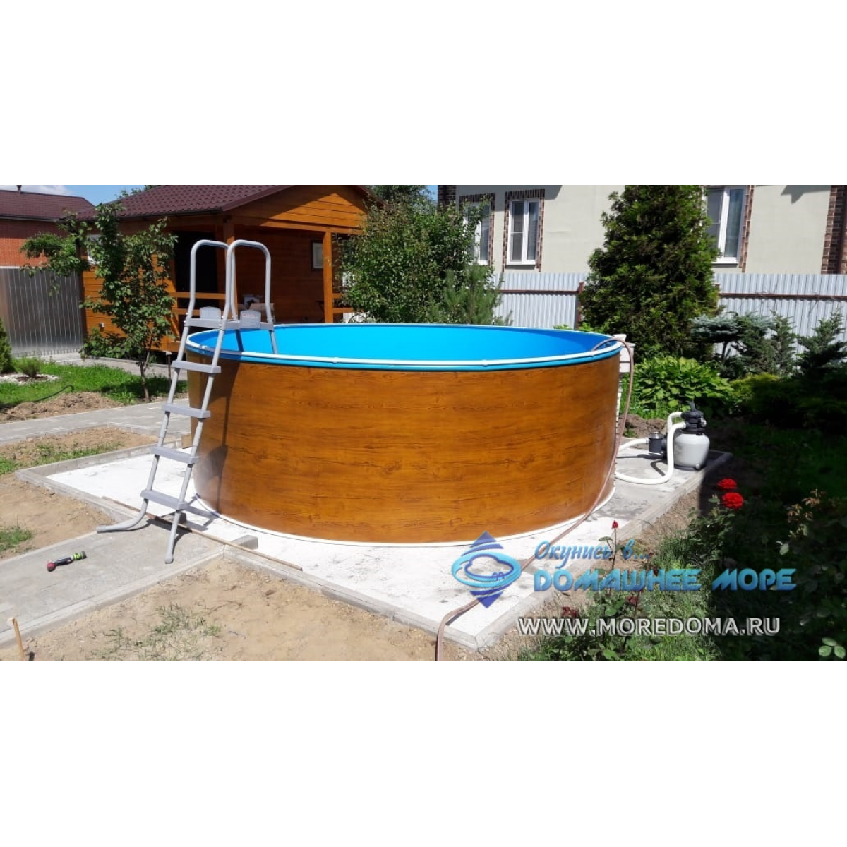 Пленка ПВХ 3,6х1,4 м голубая для бассейнов, прочная, Larimar 5187778 Пленка ПВХ 3,6х1,4 м голубая для бассейнов, прочная, Larimar 5187778